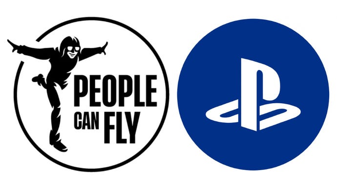 header image showing People Can Fly's logo next to a PlayStation logo