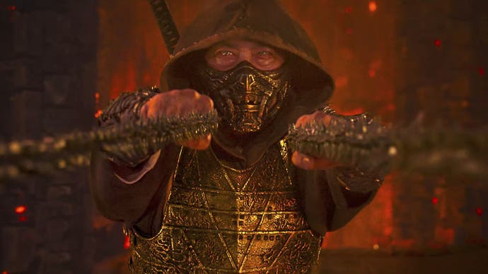 Hiroyuki Sanada as Scorpion in 'Mortal Kombat 2