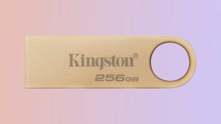 This gold 256GB Kingston USB drive offers you a lot of bling, and storage space, for cheap